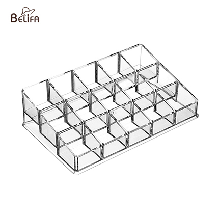 Acrylic Lipstick Organizer with 15 Spaces