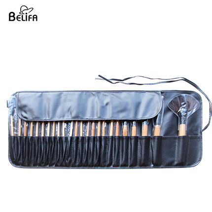 Original Color Wood Handle 24pcs Makeup Brushes Sets